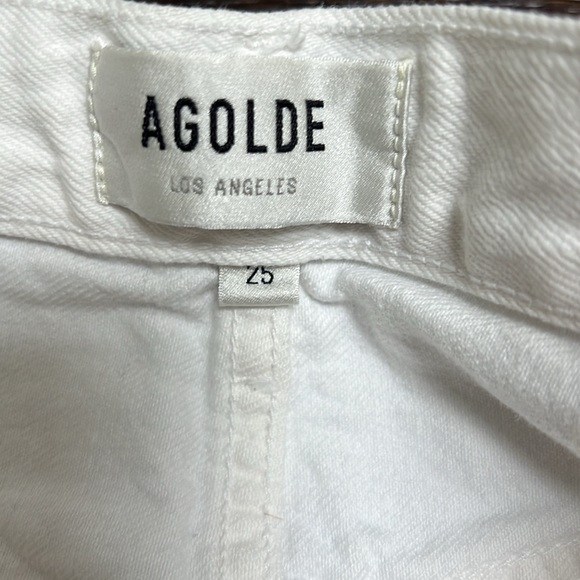 AGOLDE
90s Straight-Leg Jeans in White - Picture 4 of 5